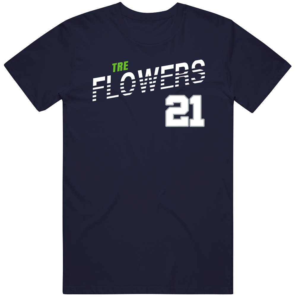Tre Flowers 21 Favorite Player Seattle Football Fan T Shirt
