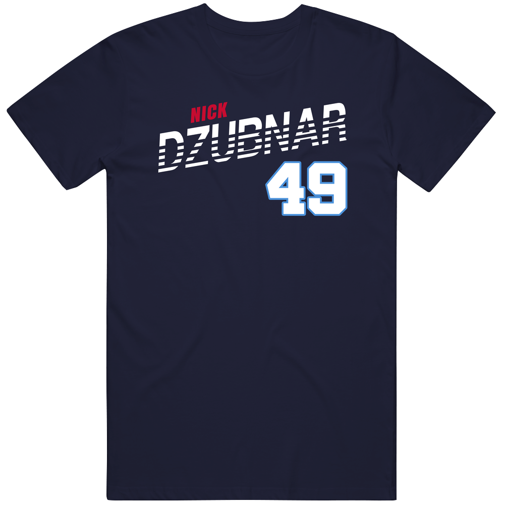 Nick Dzubnar 49 Favorite Player Tennessee Football Fan T Shirt
