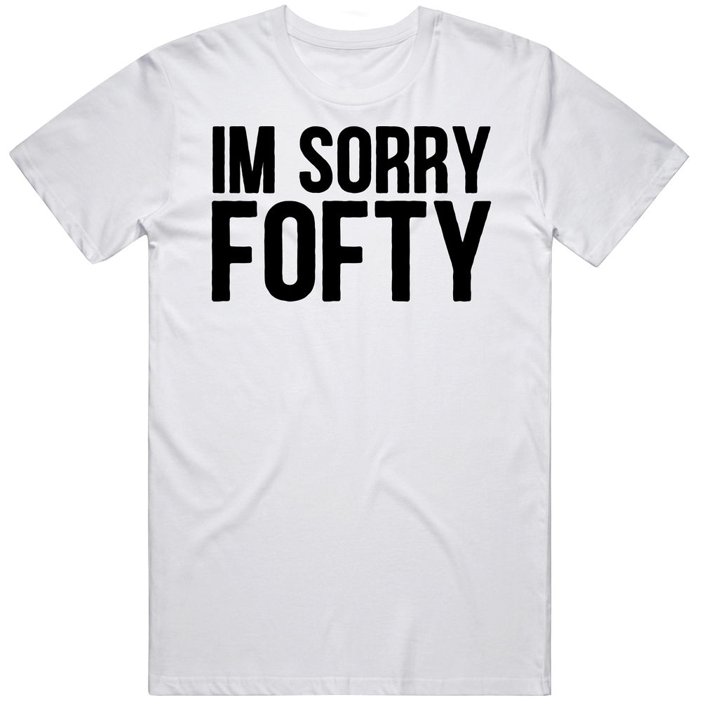 Rapper Agent I'm Sorry Fofty Funny Music T Shirt Rapper Agent I'm Sorry Fofty Funny Music T Shirt