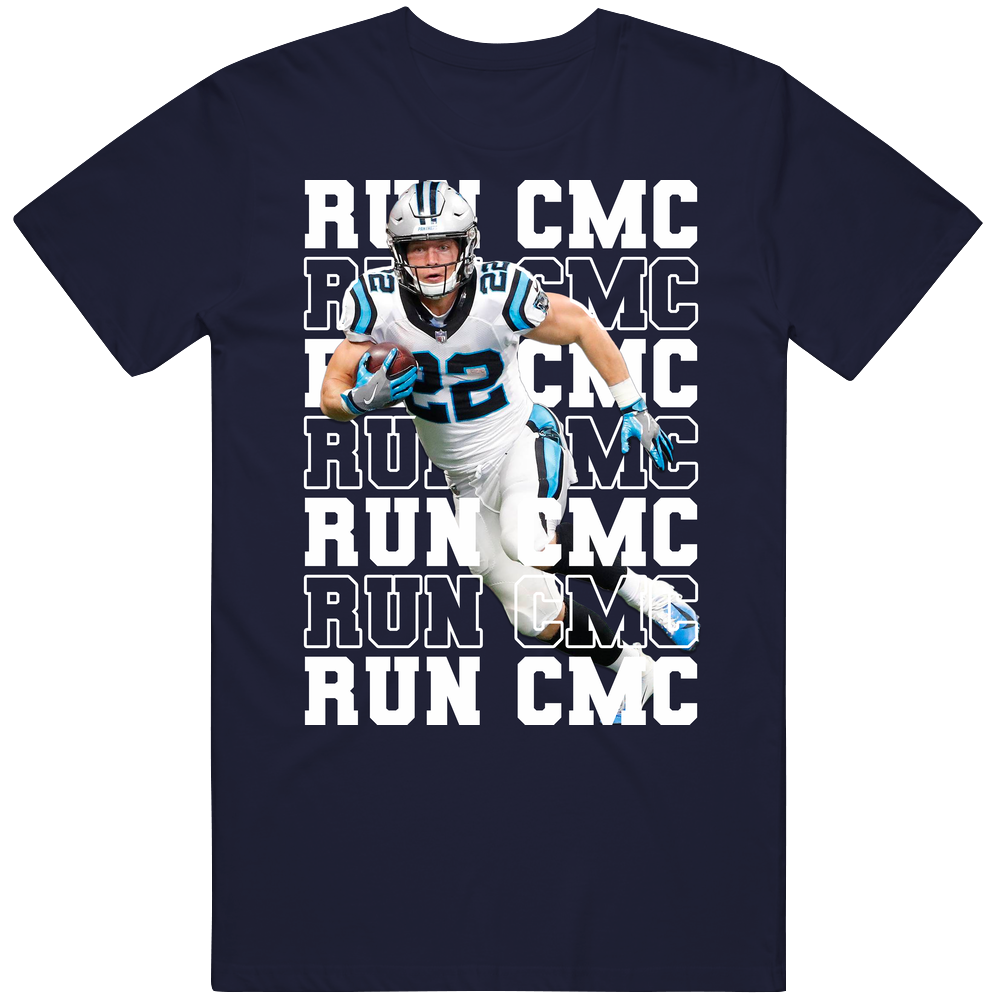 Christian Mccaffrey Run Cmc Football T Shirt