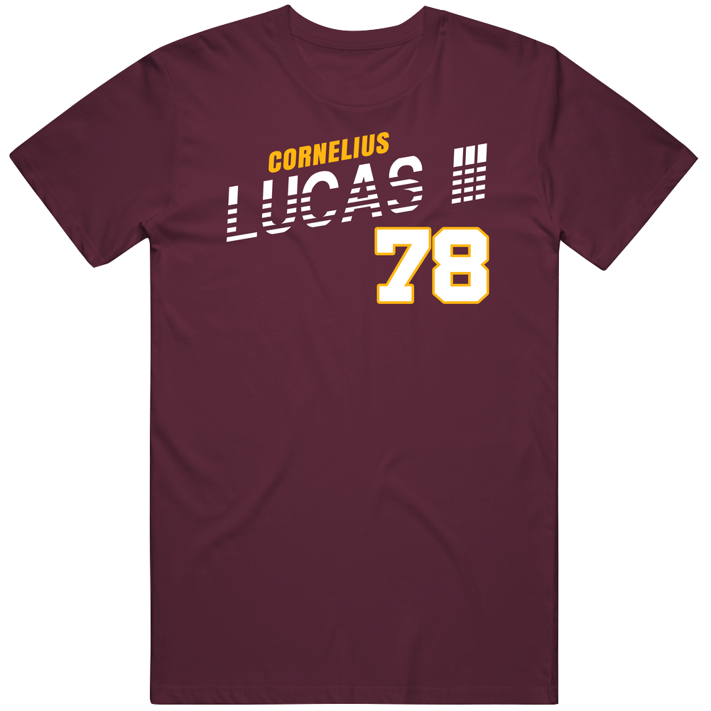 Cornelius Lucas Iii 78 Favorite Player Washington Football Fan T Shirt