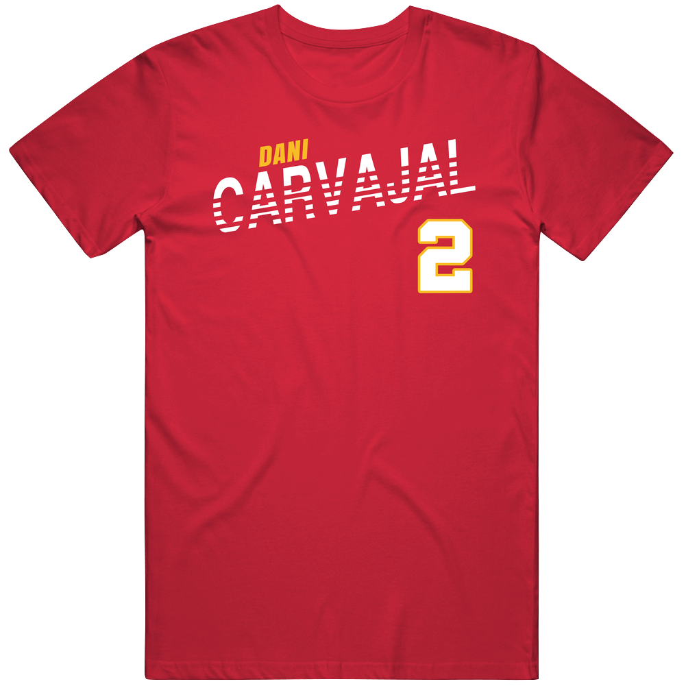 Dani Carvajal 2 Spain Soccer Team Player T Shirt Dani Carvajal 2 Spain Soccer Team Player T Shirt