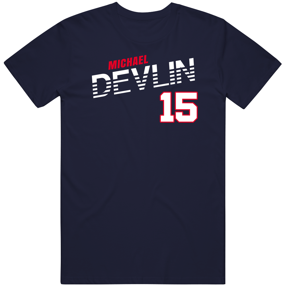 Michael Devlin 15 Scotland Soccer Team Player T Shirt Michael Devlin 15 Scotland Soccer Team Player T Shirt