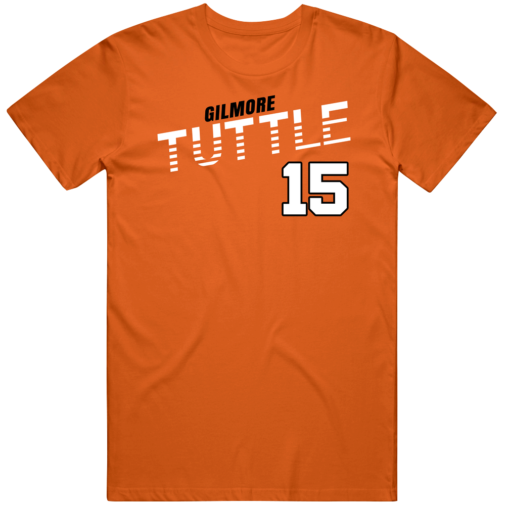 Gilmore Tuttle 15 Slap Shot Movie Favorite Player T Shirt