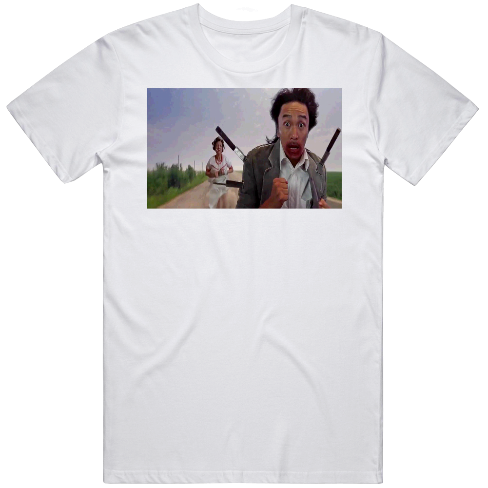 Kung Fu Hustle Knife Hurling Scene T Shirt
