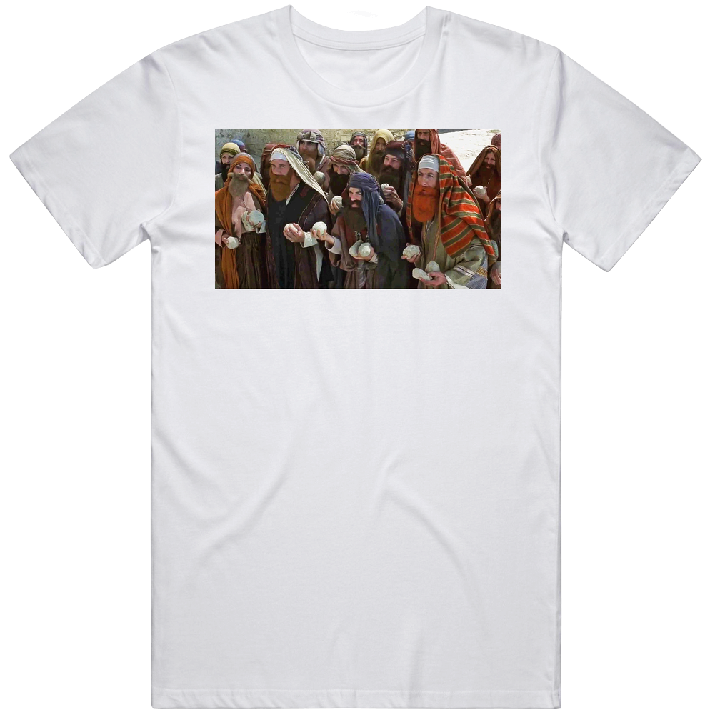 Monty Python&#039;s Life Of Brian The Stoning Scene T Shirt