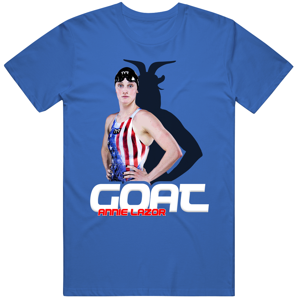 Annie Lazor Usa Olympic Goat T Shirt