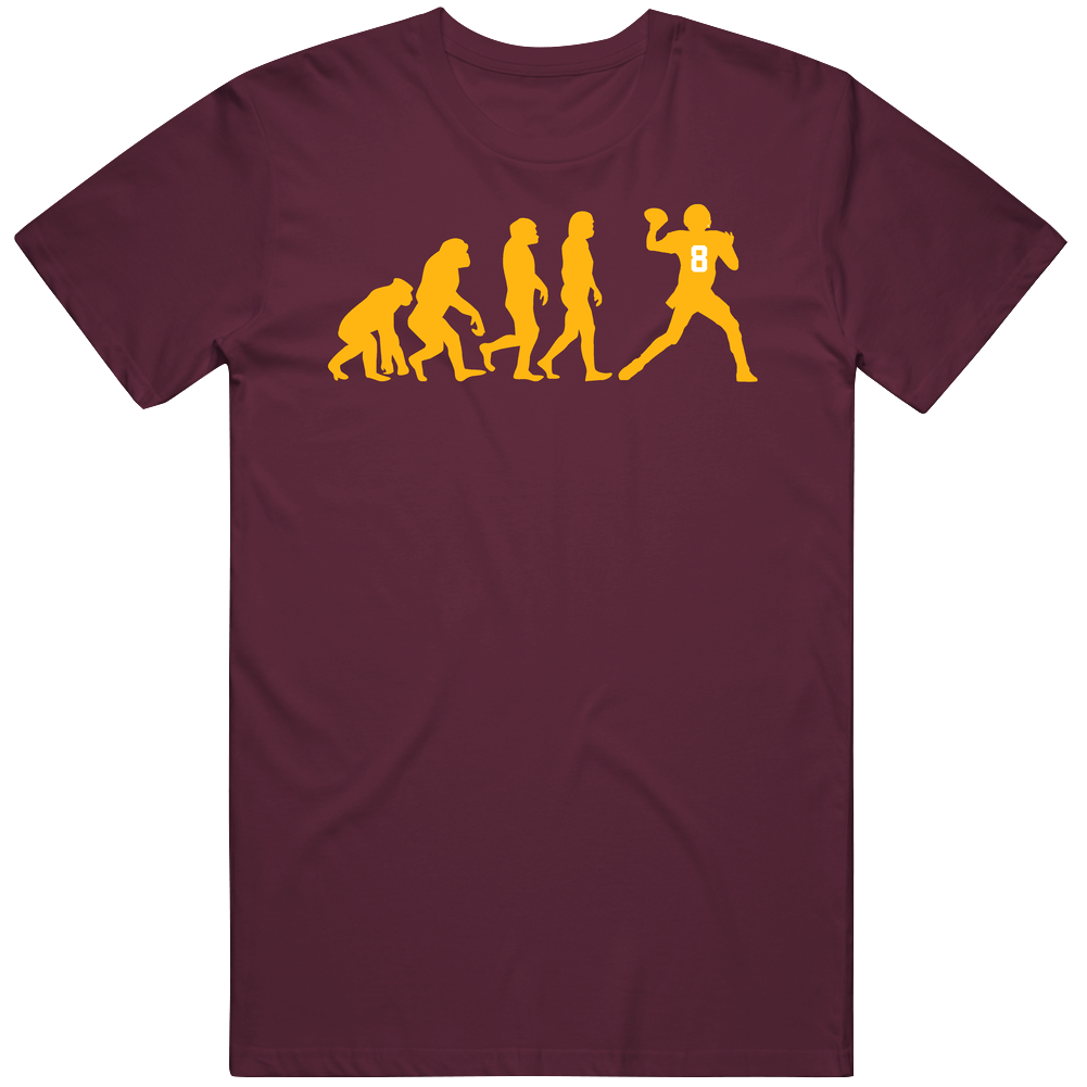 Kirk Cousins Evolution Style Washington Football Fan T Shirt Kirk Cousins Evolution Style Washington Football Fan T Shirt