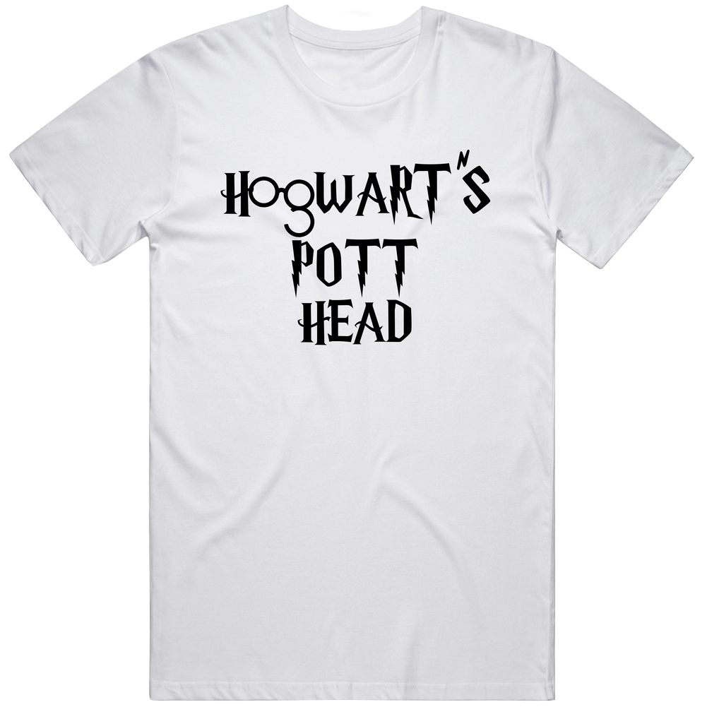 Hogwarts Pott Head Funny Harry Potter Fan Parody T Shirt