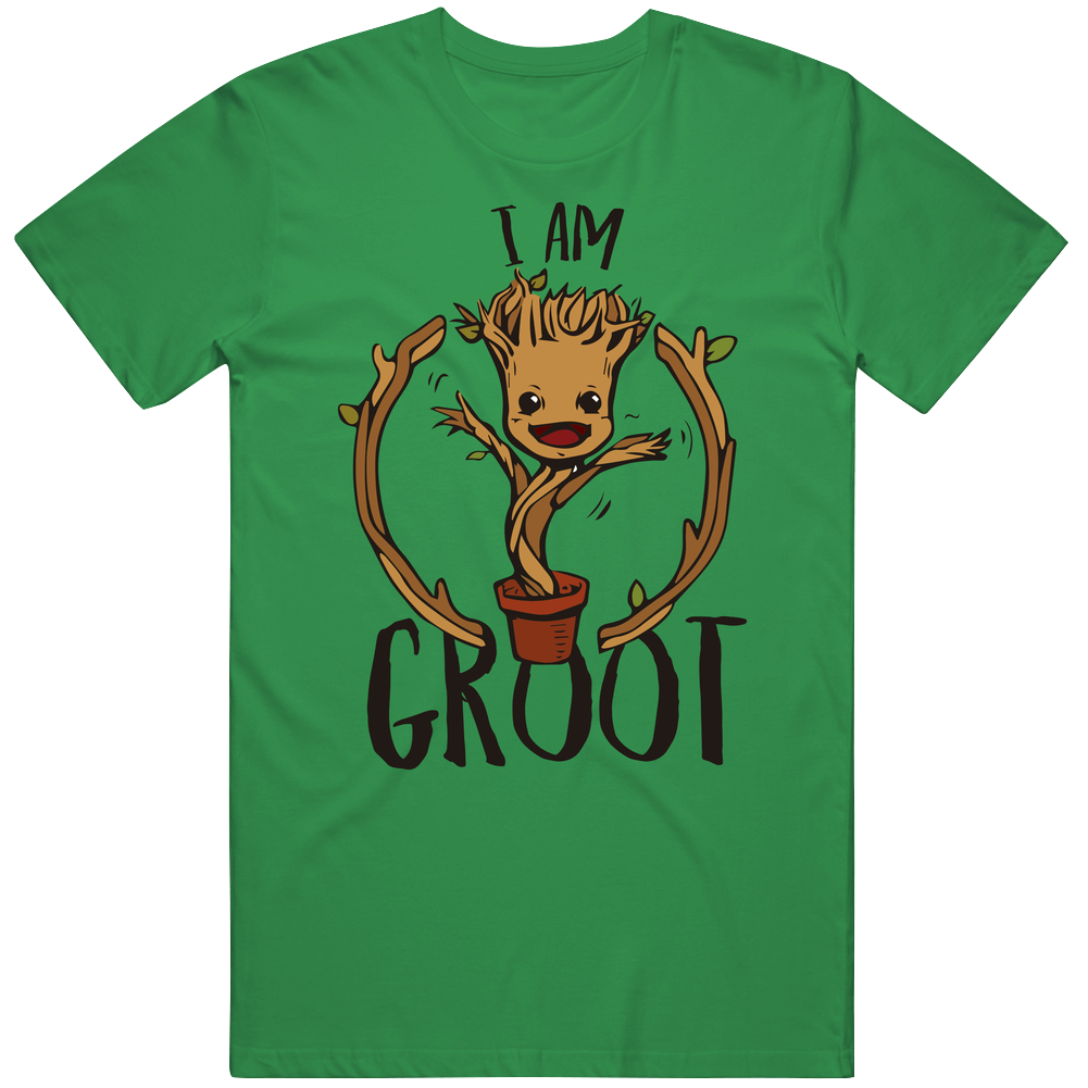 I Am Groot Guardians Of The Galaxy T Shirt