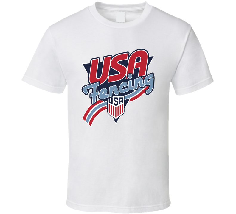 Team Usa Fencing Paris 2024 T Shirt