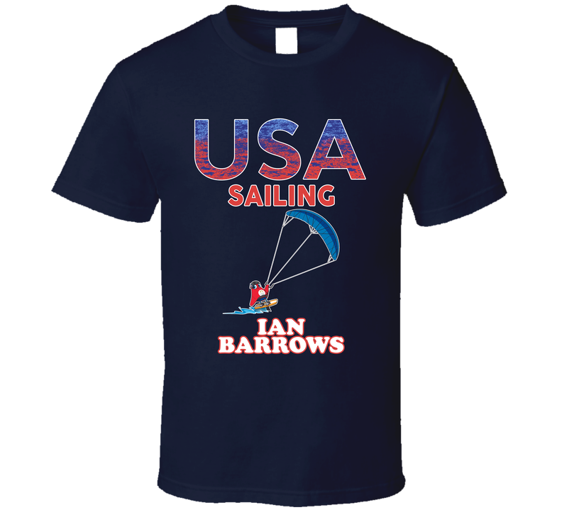 Ian Barrow Team Usa Sailing Paris 2024 Sports T Shirt
