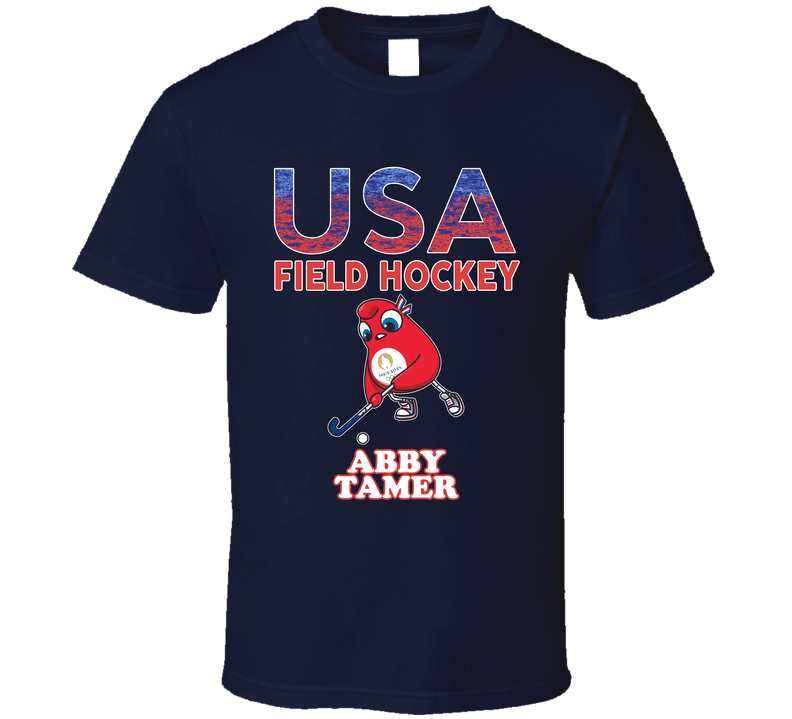 Abby Tamer Team Usa Field Hockey Paris 2024 Fan T Shirt