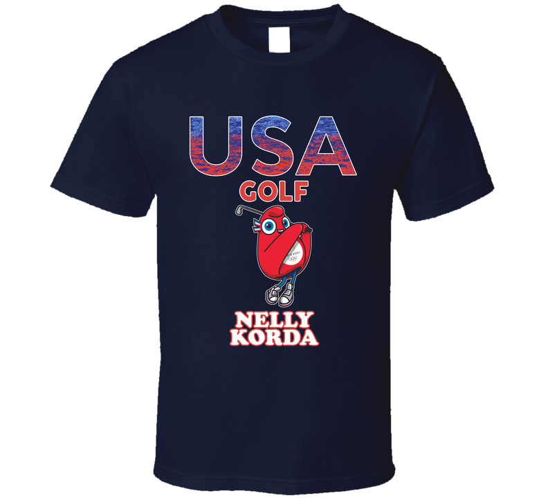 Nelly Korda Team Usa Golf Paris 2024 Fan T Shirt Nelly Korda Team Usa Golf Paris 2024 Fan T Shirt
