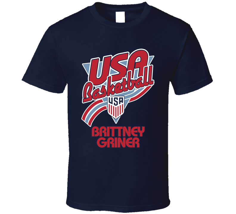 Brittney Griner Team Usa Basketball Paris 2024 T Shirt Brittney Griner Team Usa Basketball Paris 2024 T Shirt