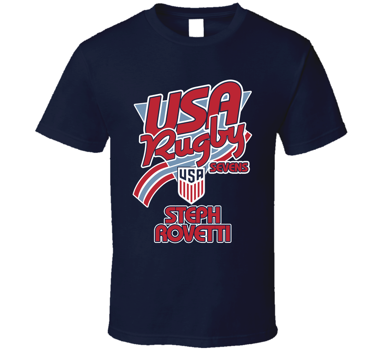 Steph Rovetti Usa Rugby Sevens Paris 2024 T Shirt Steph Rovetti Usa Rugby Sevens Paris 2024 T Shirt