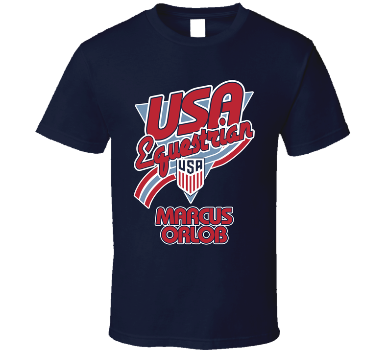 Marcus Orlob Team Usa Equestrian Paris 2024 T Shirt