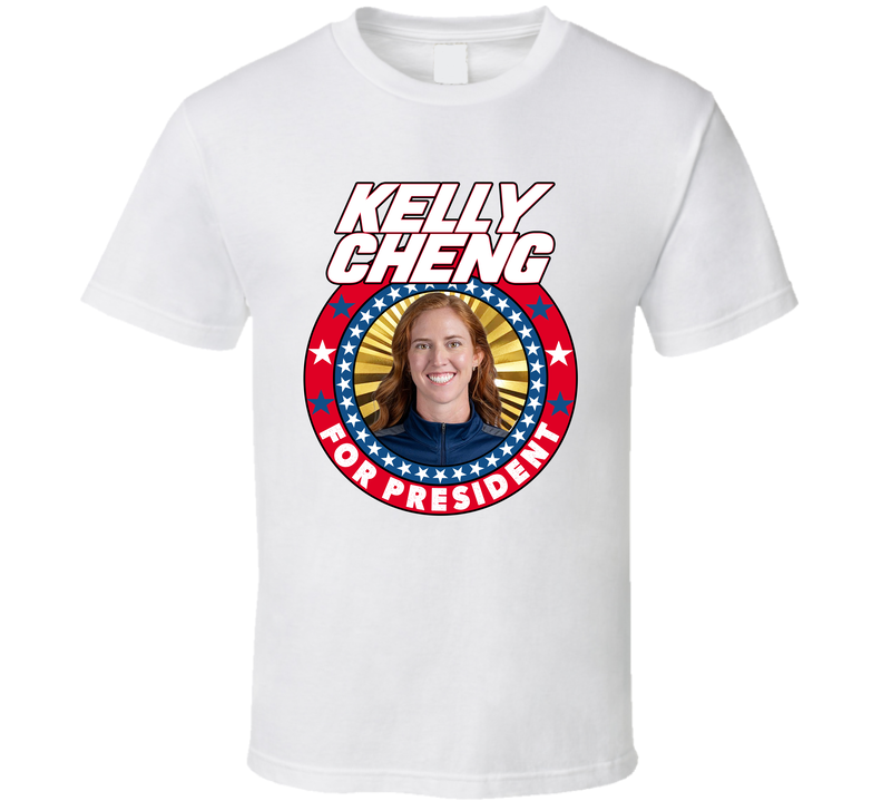 Kelly Cheng For President Usa Beach Volleyball 2024 Gold Medal T Shirt Kelly Cheng For President Usa Beach Volleyball 2024 Gold Medal T Shirt