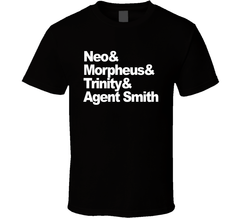 Neo &amp; Morpheus &amp; Trinity &amp; Agent Smith The Matrix Movies F