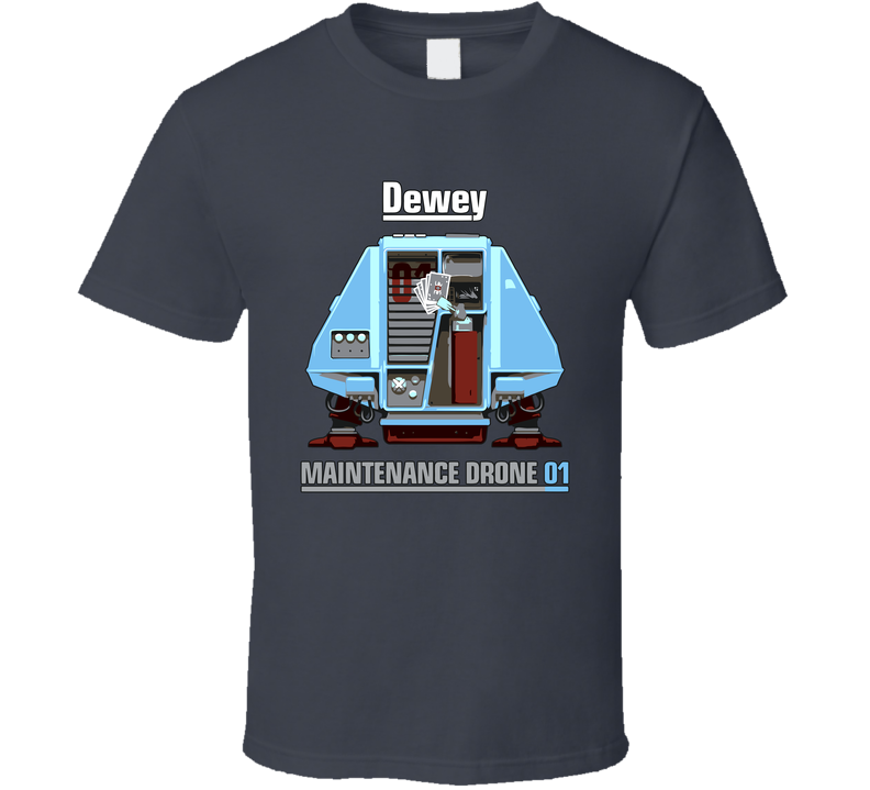 Silent Running Dewey Robot Drone T Shirt