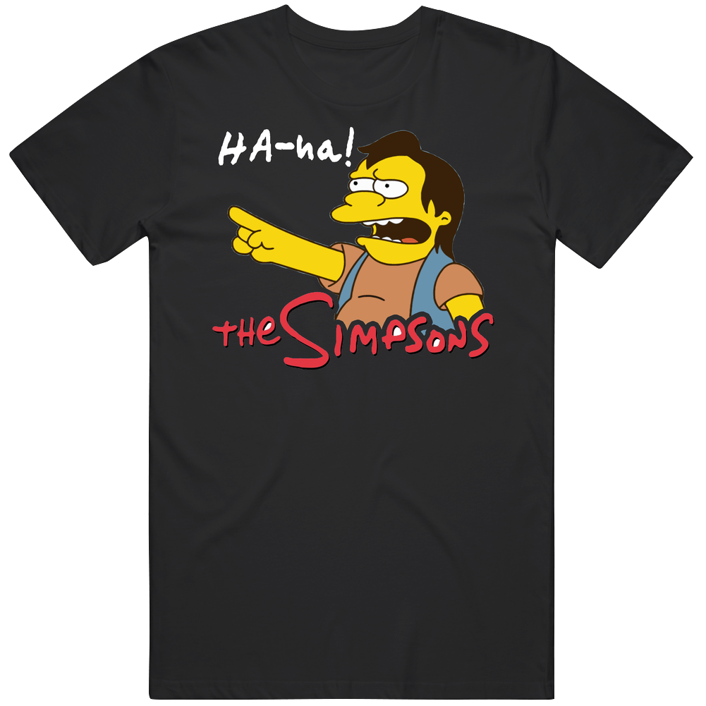 Simpsons Nelson Ha Ha T Shirt