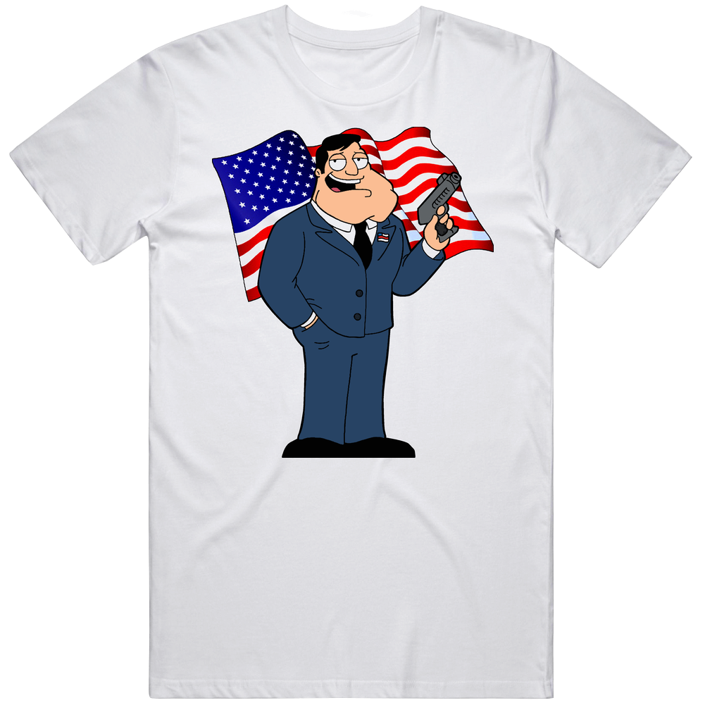 American Dad Cartoon Tv Show T Shirt