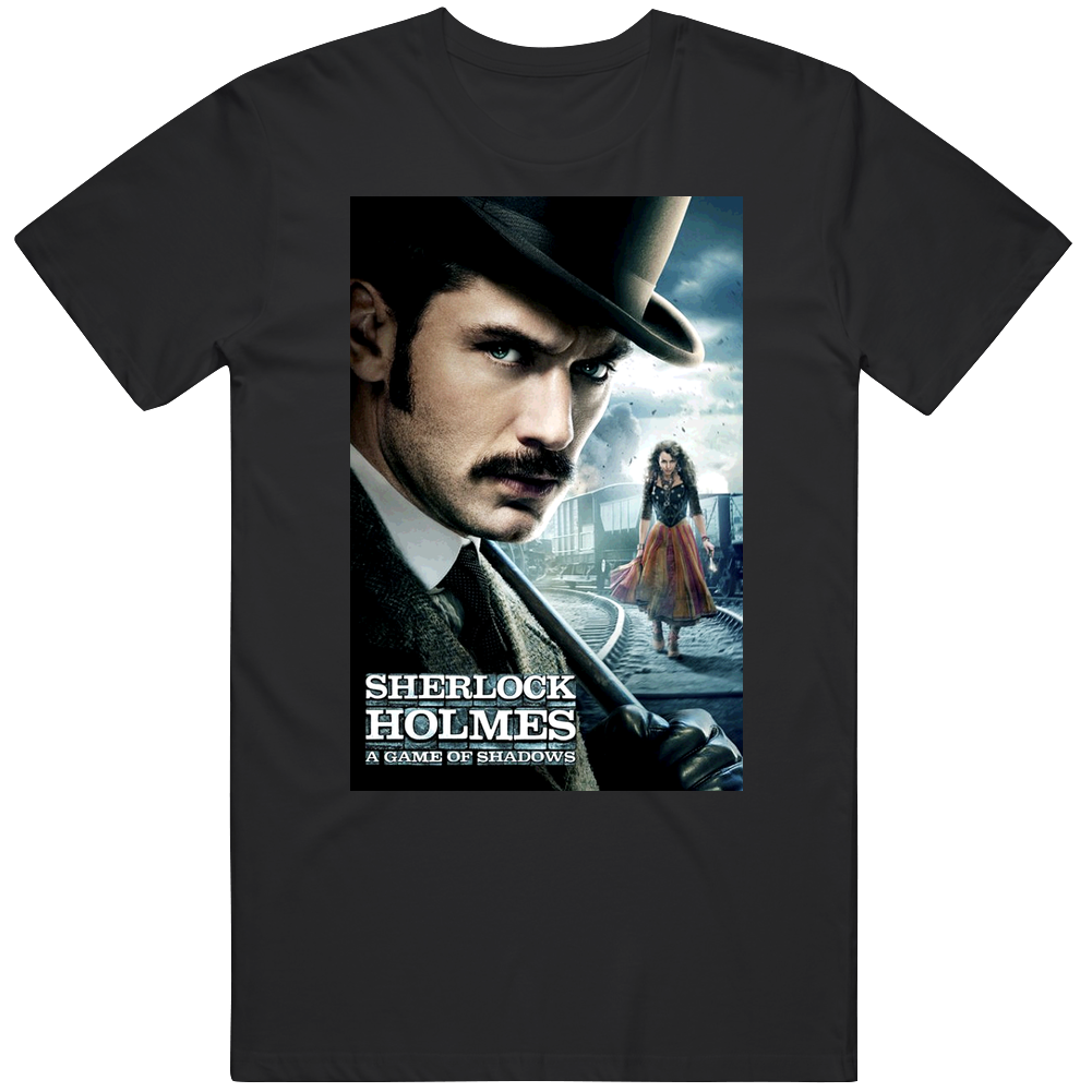 Sherlock Holmes Game Of Shadows Movie T Shirt