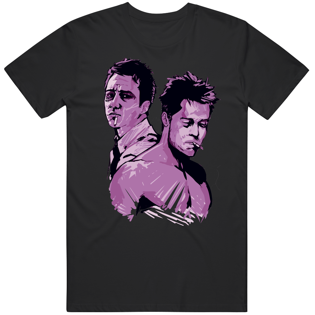 Fight club t-shirt Brad pitt Tyler Durden tee T Shirt
