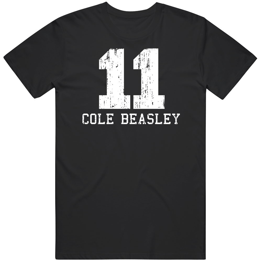 Cole Beasley No.11 Dallas Football Fan Worn Look Sports T Shirt Cole Beasley No.11 Dallas Football Fan Worn Look Sports T Shirt