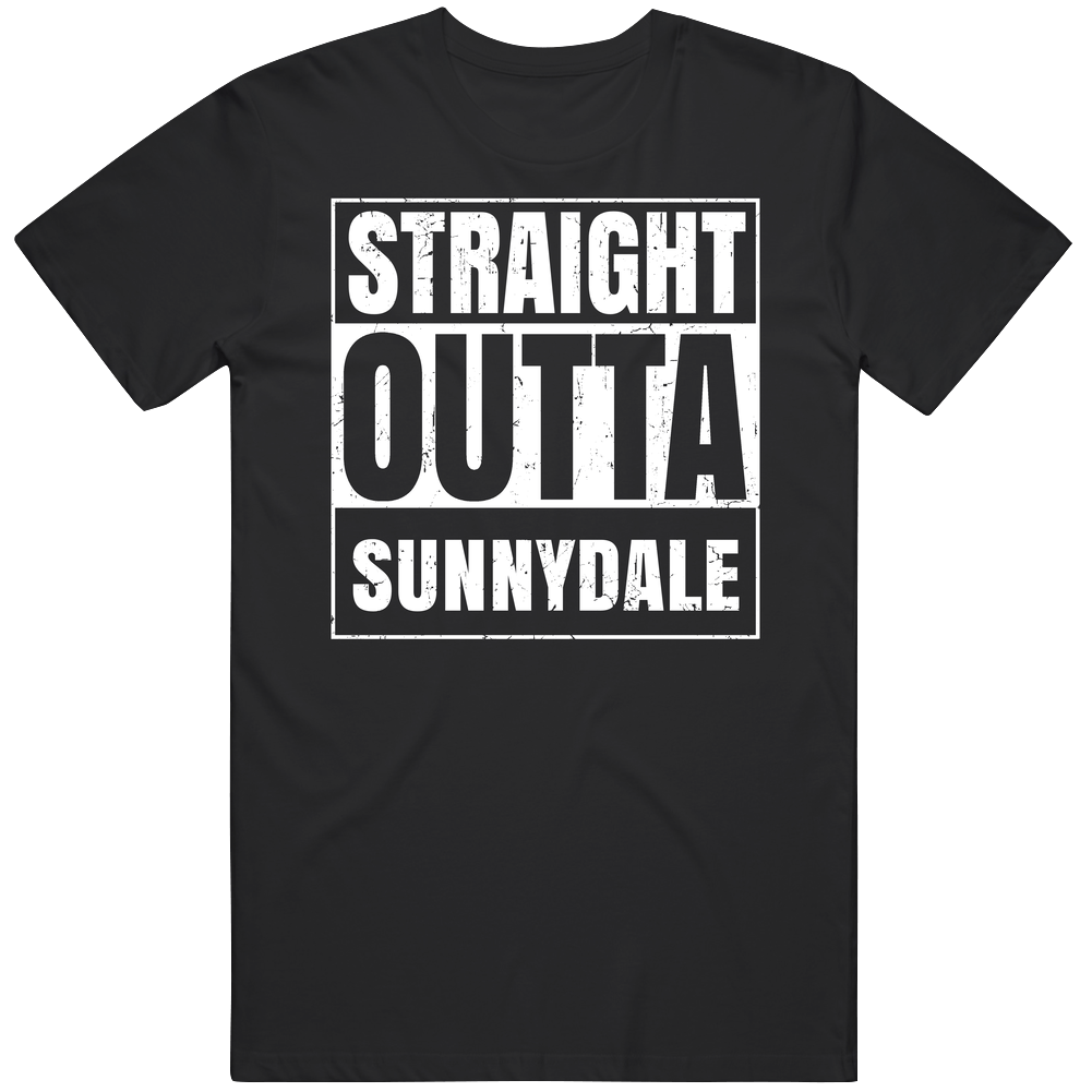Straight Outta Sunnydale Fictional Places Parody T Shirt Straight Outta Sunnydale Fictional Places Parody T Shirt