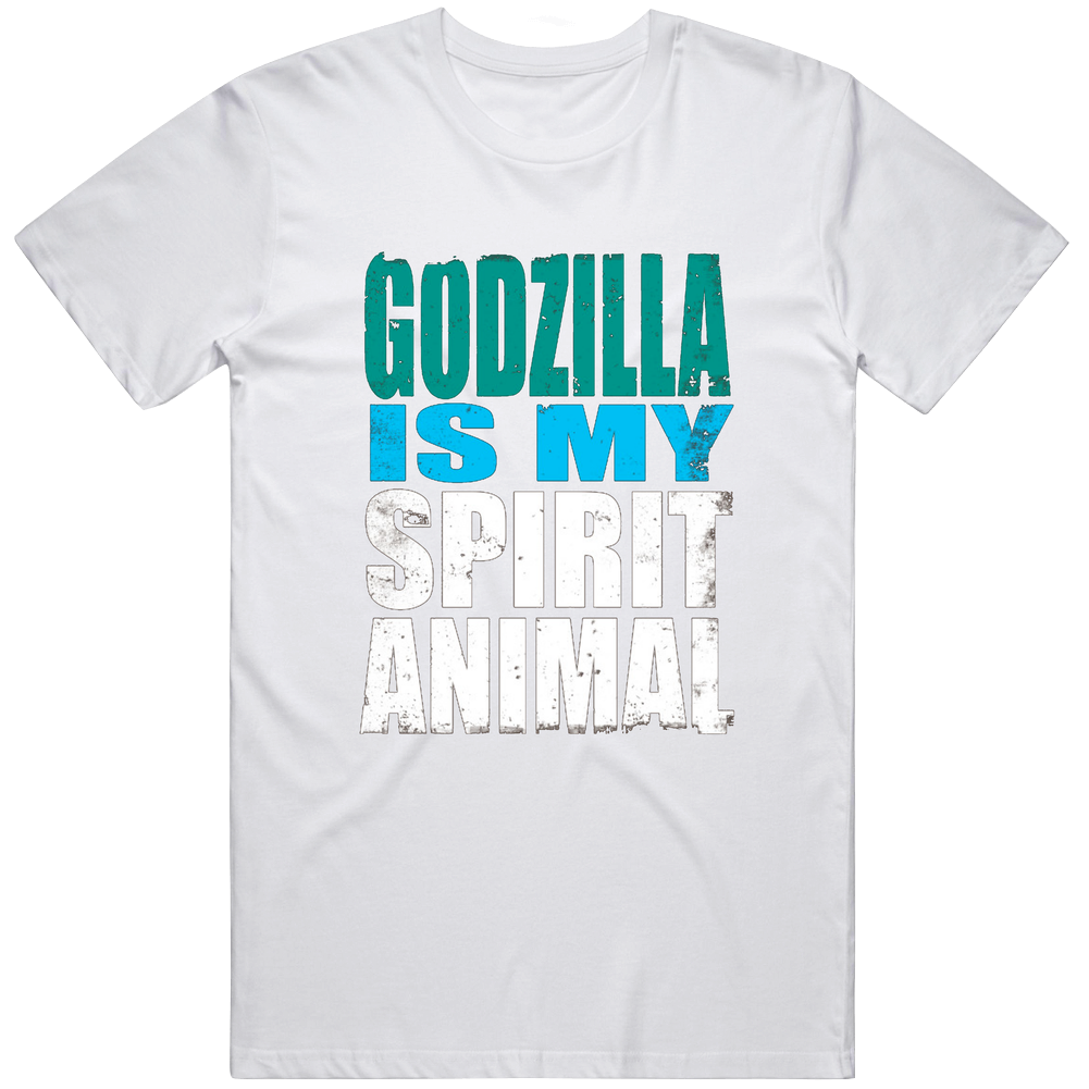 Godzilla Is My Spirit Animal Grunge Cool T Shirt Godzilla Is My Spirit Animal Grunge Cool T Shirt