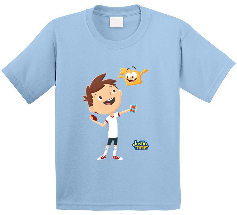 Justin Time Disney Junior Go Olive Squidgy Tv Kids And Toddler Show T Shirt