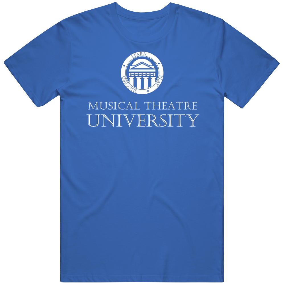 Musical Theatre University Athletic Academic Logo Unisex Cotton Tee Classic T Shirt