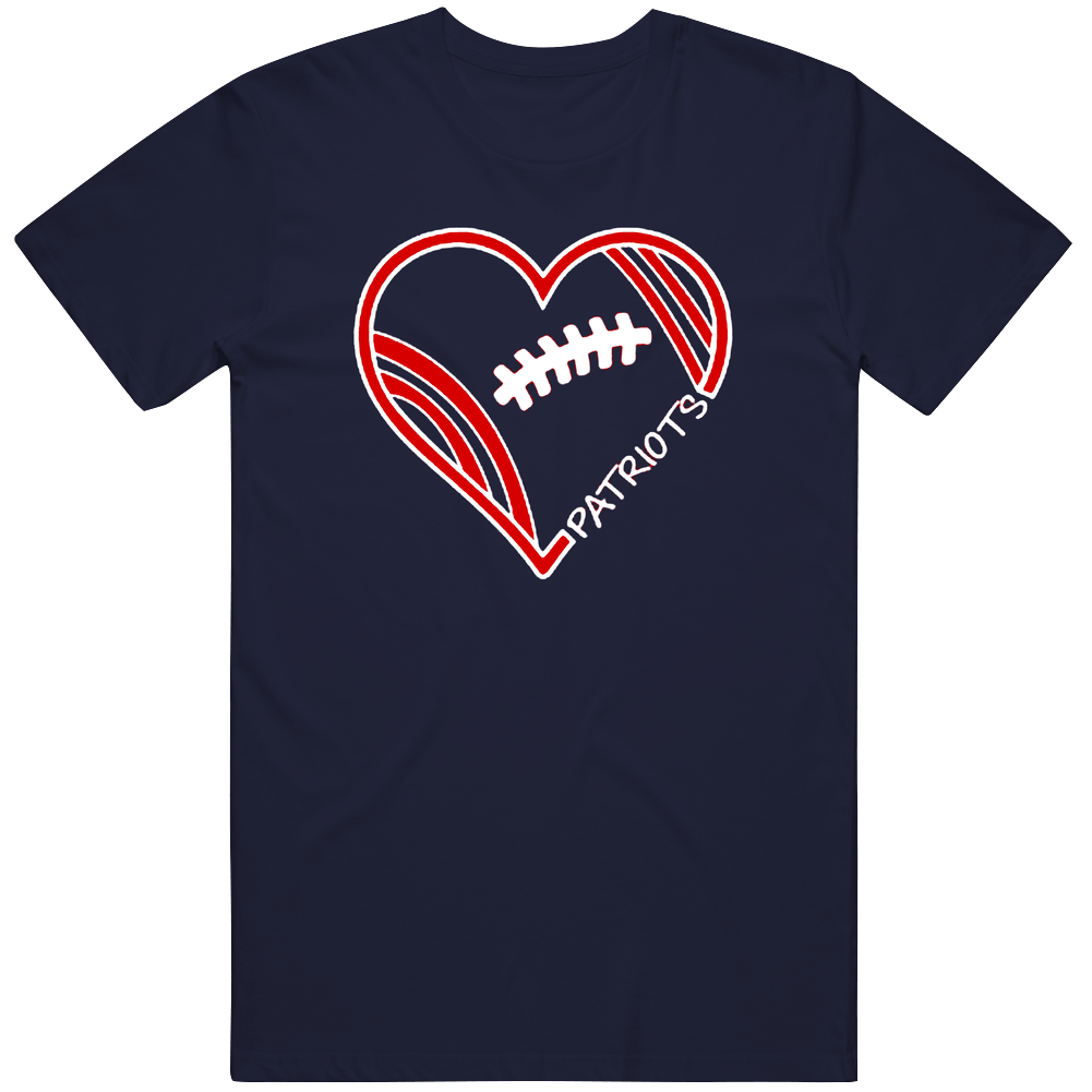 I Heart Love New England Patriots Pats Ultimate Fan Unisex Classic T Shirt