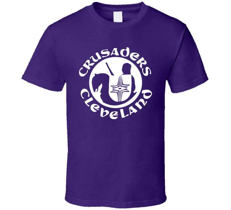 Cleveland Crusaders WHA Hockey T Shirt Cleveland Crusaders WHA Hockey T Shirt