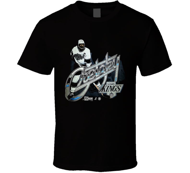 Wayne Gretzky Retro Los Angeles Hockey T Shirt Wayne Gretzky Retro Los Angeles Hockey T Shirt