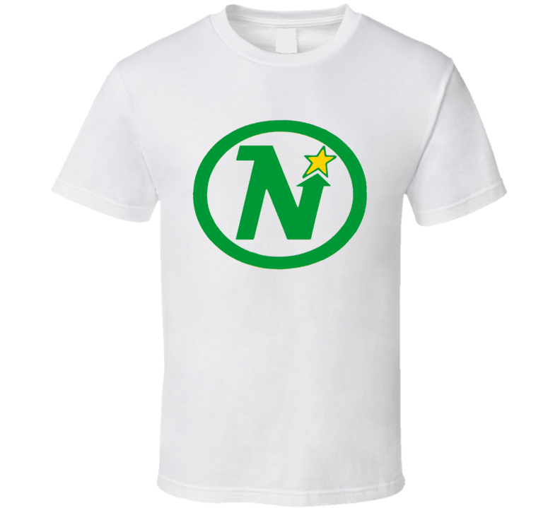 Minnesota North Stars Retro Hockey Logo T Shirt Minnesota North Stars Retro Hockey Logo T Shirt