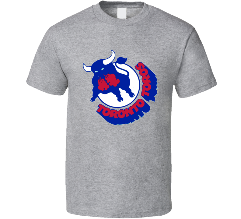 Toronto Toros Wha 70's Retro Hockey T Shirt Toronto Toros Wha 70's Retro Hockey T Shirt