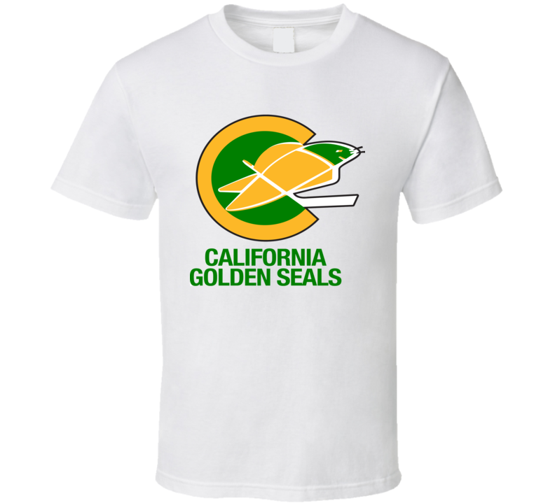 California Golden Seals Hockey Team Retro Hockey T Shirt California Golden Seals Hockey Team Retro Hockey T Shirt