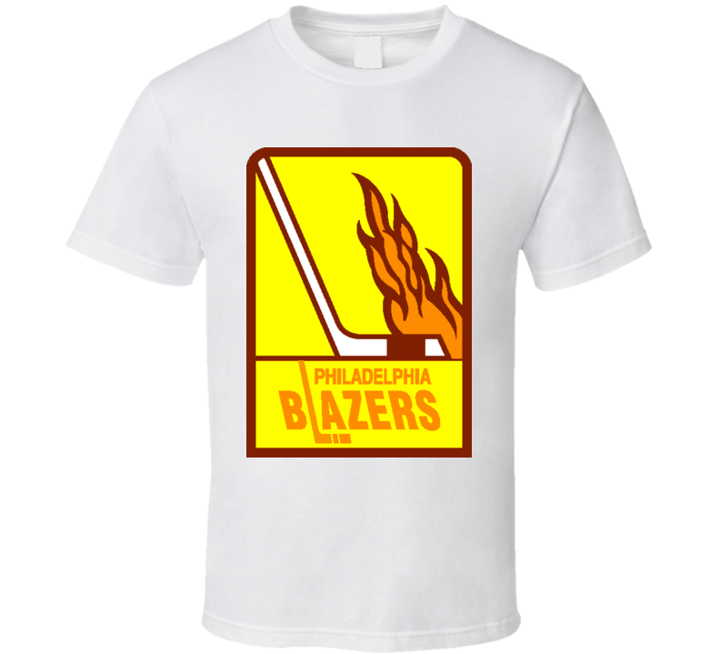 WHA Philadelphia Blazers Hockey T Shirt WHA Philadelphia Blazers Hockey T Shirt