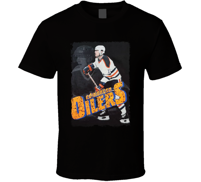 Mark Messier Jari Kurri Retro Hockey T Shirt Mark Messier Jari Kurri Retro Hockey T Shirt