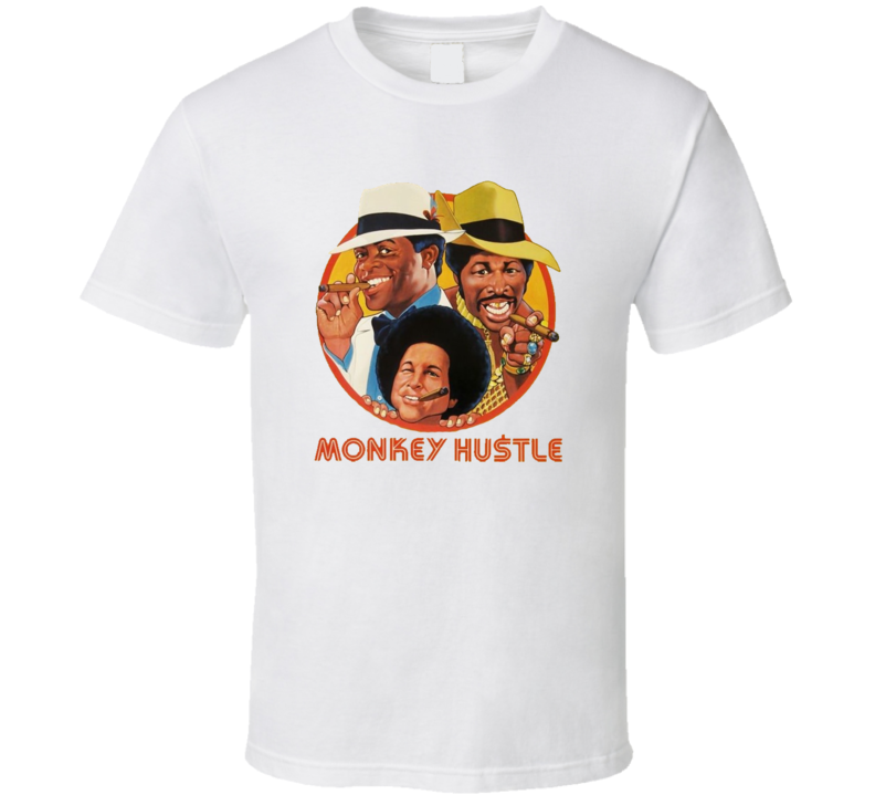452628-Monkey Hustle Movie Cool T Shirt 452628-Monkey Hustle Movie Cool T Shirt