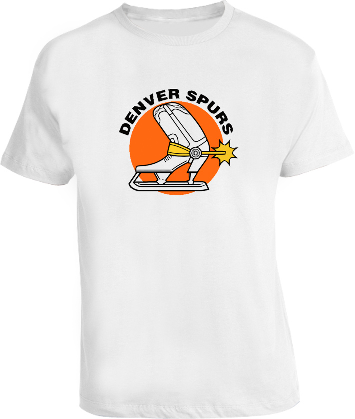 WHA Denver Spurs Hockey T Shirt WHA Denver Spurs Hockey T Shirt