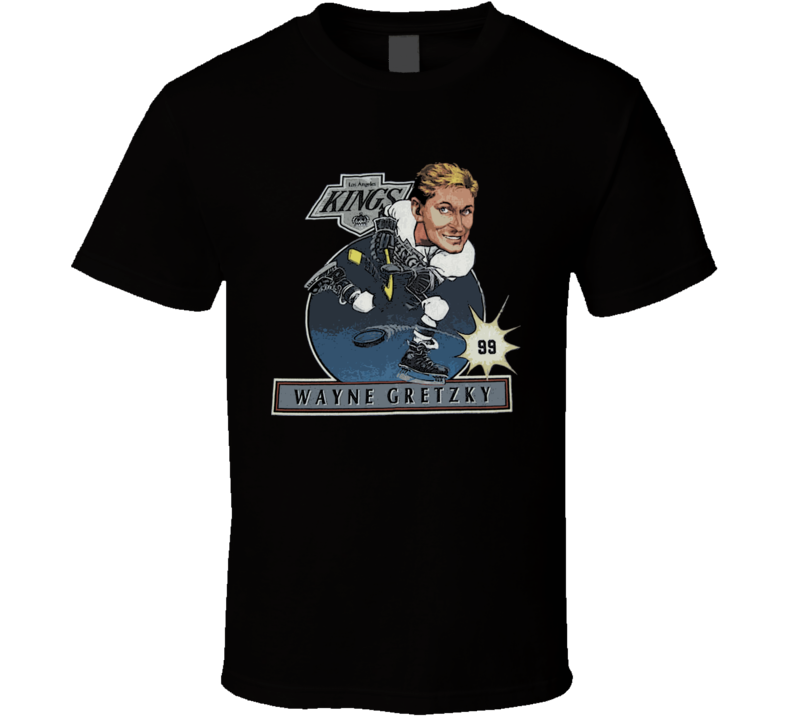 Wayne Gretzky Hockey Retro Caricature T Shirt Wayne Gretzky Hockey Retro Caricature T Shirt