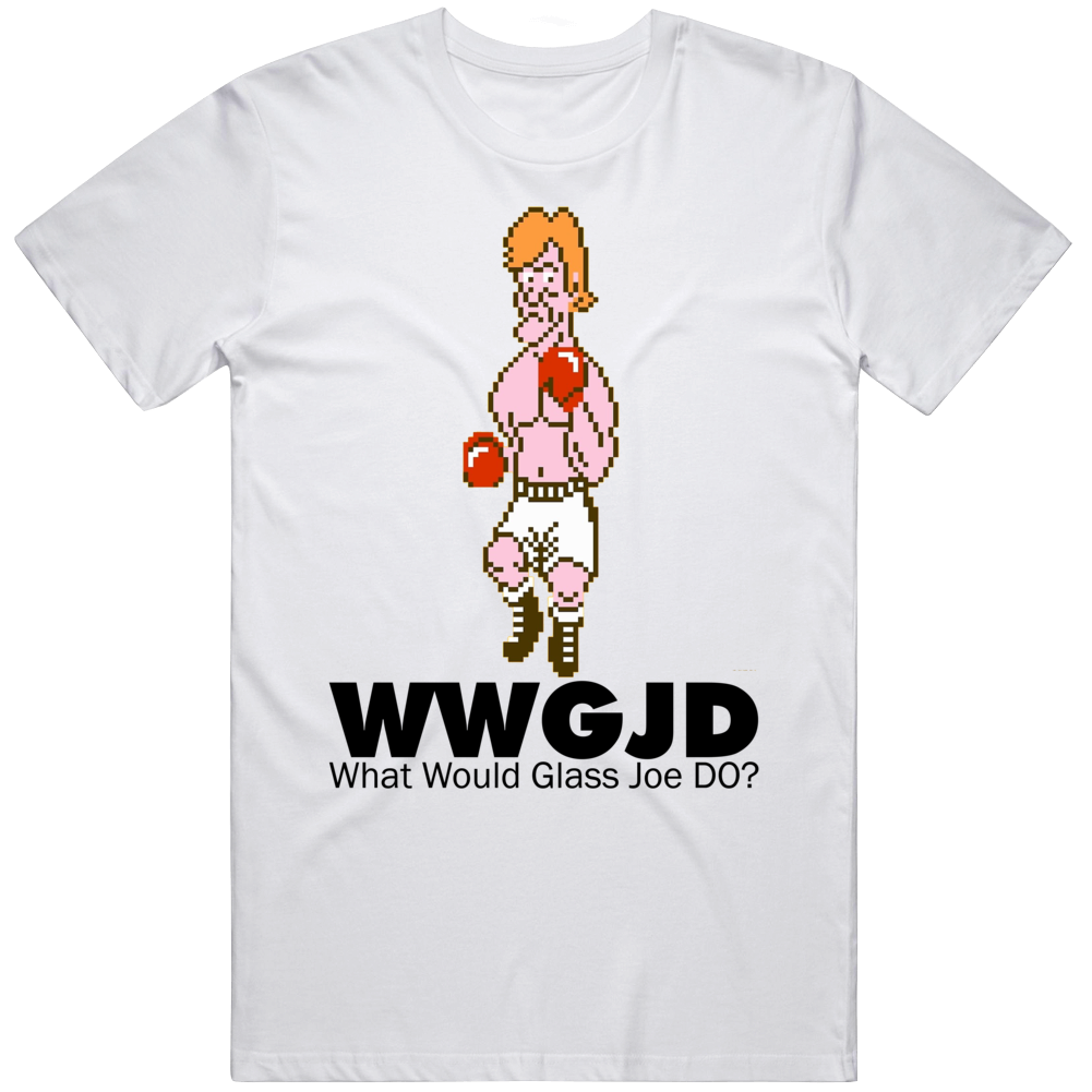 Glass Joe What Would Glass Joe Do Wwjd Mike Tyson's Punch Out T Shirt Glass Joe What Would Glass Joe Do Wwjd Mike Tyson's Punch Out T Shirt
