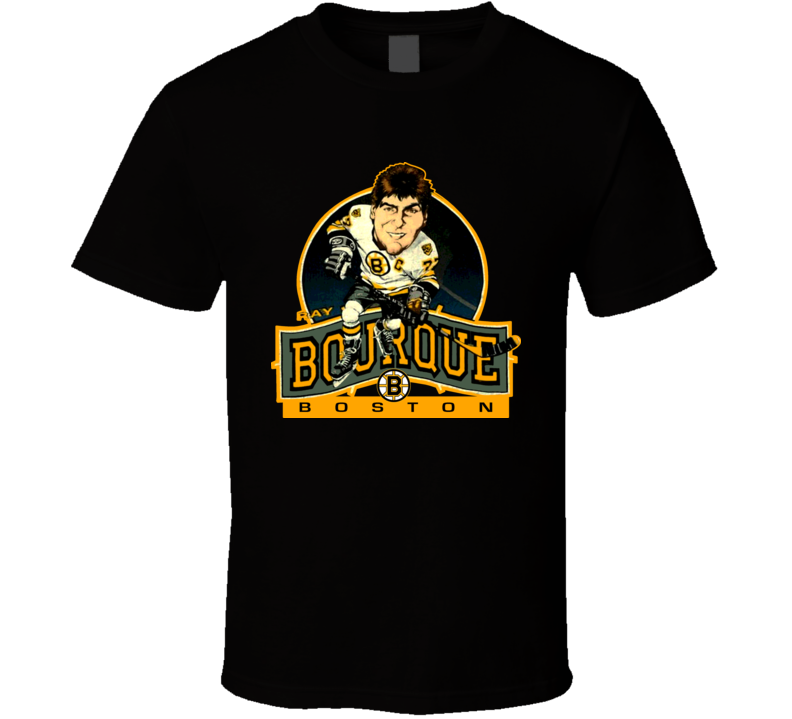 Ray Bourque Retro Hockey Caricature T Shirt Ray Bourque Retro Hockey Caricature T Shirt