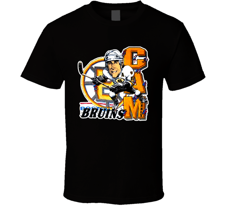 Cam Neely Retro Hockey Caricature T Shirt Cam Neely Retro Hockey Caricature T Shirt
