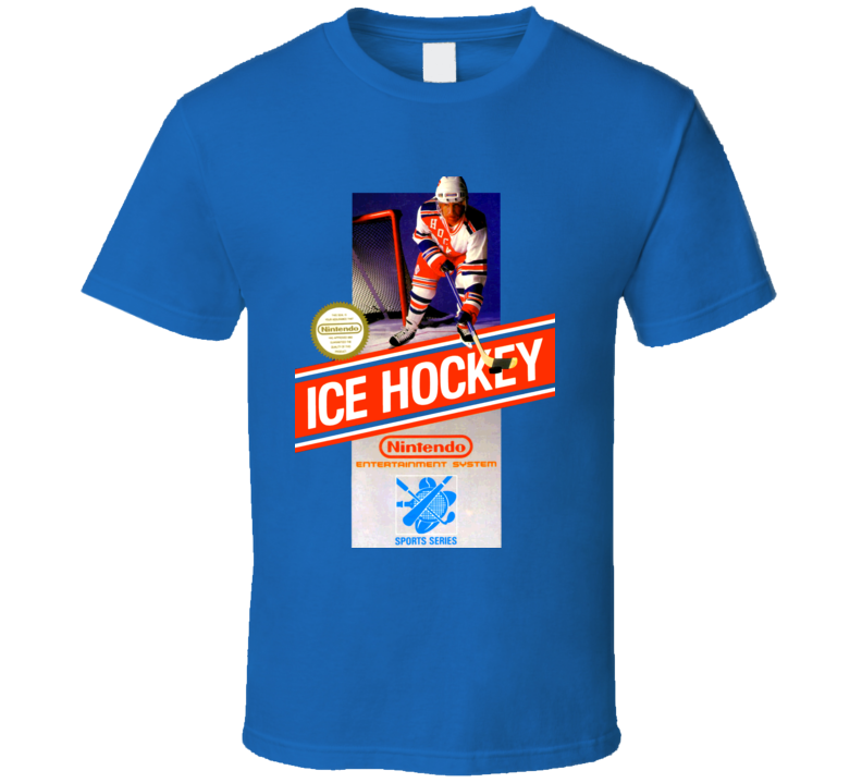 Ice Hockey Box Nes Video Game T Shirt Ice Hockey Box Nes Video Game T Shirt