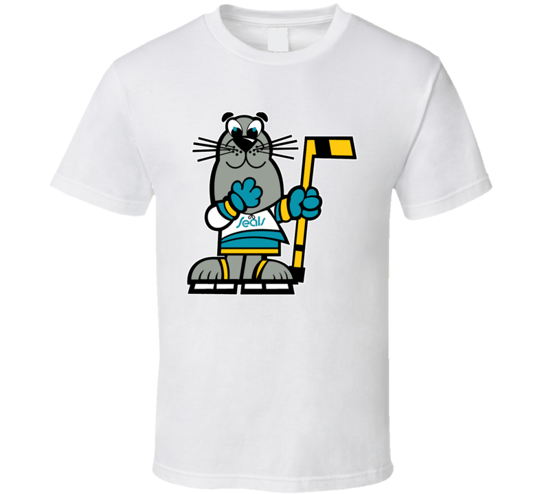 California Golden Seals Mascot Sparky Wha T Shirt California Golden Seals Mascot Sparky Wha T Shirt