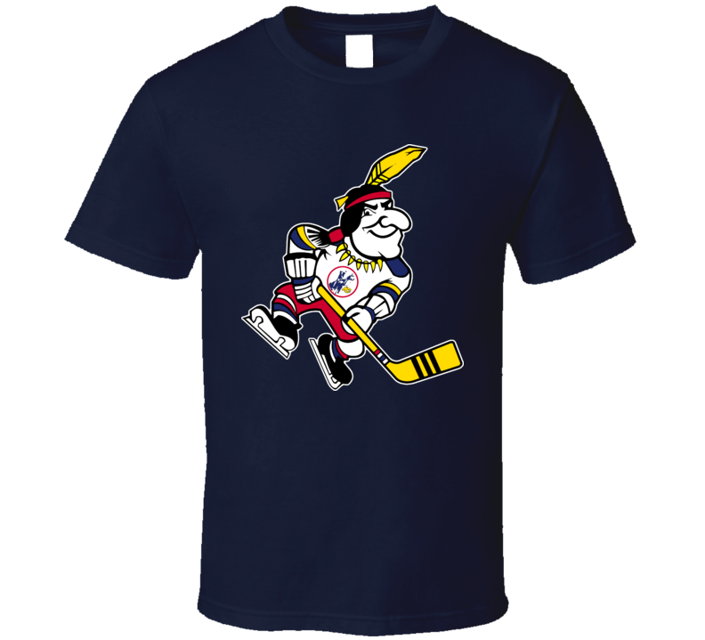 Kansas City Scouts Mascot Retro Hockey T Shirt Kansas City Scouts Mascot Retro Hockey T Shirt